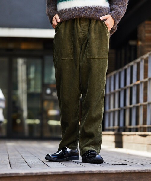 GUNG HO(ガンホー)の「GUNG HO/ガンホー 別注 ファティーグ コーデュロイパンツ(その他パンツ・メンズ・ベージュ/モスグリーン/ブラック/ブラウン・SMALL/LARGE/MEDIUM)」の21枚目の写真