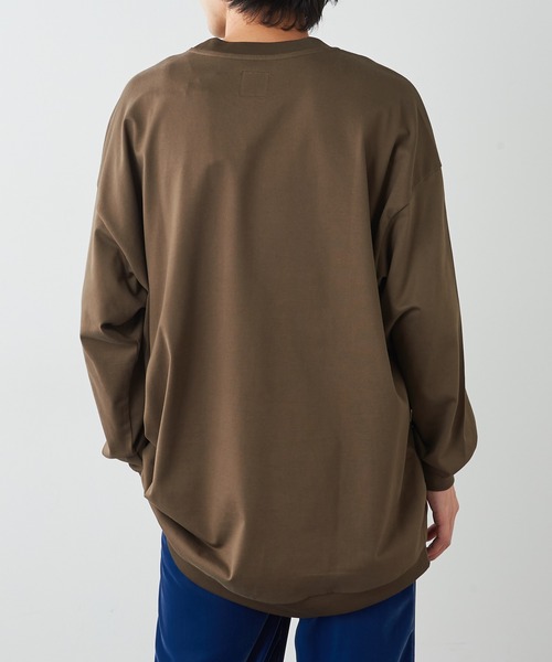 Lui's（ルイス）の「プレミアムスビンロマンスプリントスウェットロンT（スウェット・メンズ・ホワイト/ブラック/ブラウン・FREE）」の15枚目の写真