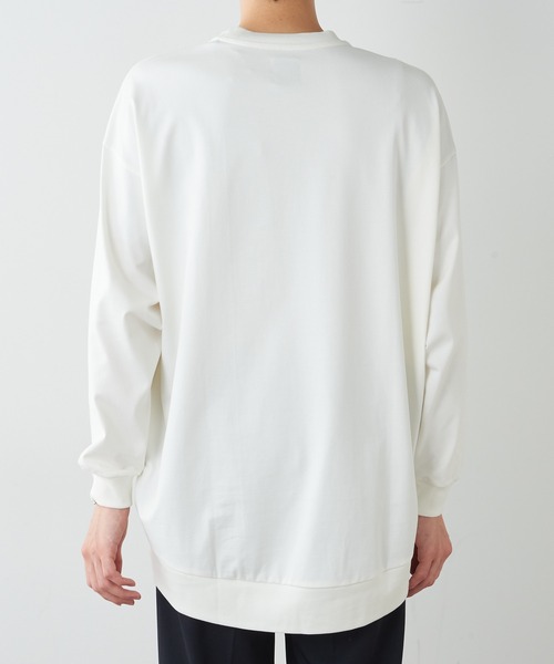 Lui's（ルイス）の「プレミアムスビンロマンスプリントスウェットロンT（スウェット・メンズ・ホワイト/ブラック/ブラウン・FREE）」の21枚目の写真