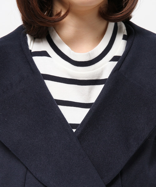 OUTLET(アウトレット)の「【WHO'S WHO gallery】フードコート(その他アウター・レディース・グレー/ネイビー・FREE)」の6枚目の写真