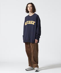 AVIREX | CREW SWEAT LOGO PATCH / クルー スウェット ロゴ パッチ / AVIREX / アヴィレックス(スウェット)