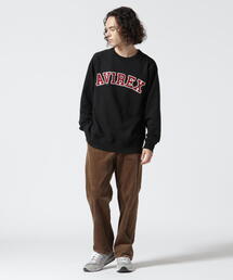 AVIREX | ＡＶＩ－ＣＲＥＷ　ＳＷＥＡＴ　ＬＯＧＯ　ＰＡＴＣＨ(スウェット)