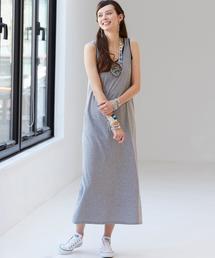 green label relaxing | GC  リヨセルC マキシワンピース(ワンピース)