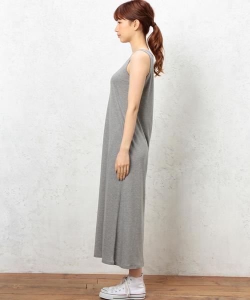 green label relaxing（グリーンレーベルリラクシング）の「GC  リヨセルC マキシワンピース◆（ワンピース・レディース・ブラック/ライトグレー/オリーブ/ロイヤルブルー・36/38）」の7枚目の写真