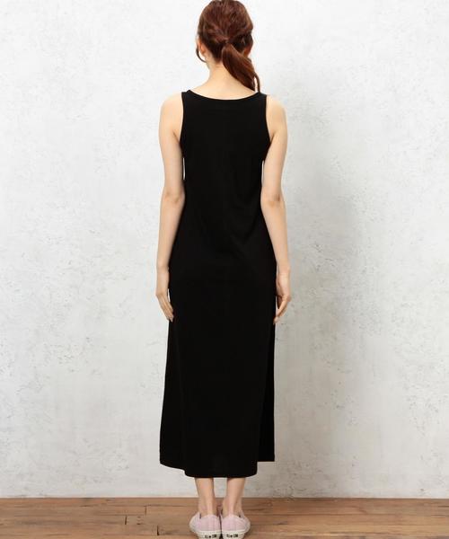 green label relaxing（グリーンレーベルリラクシング）の「GC  リヨセルC マキシワンピース◆（ワンピース・レディース・ブラック/ライトグレー/オリーブ/ロイヤルブルー・36/38）」の11枚目の写真