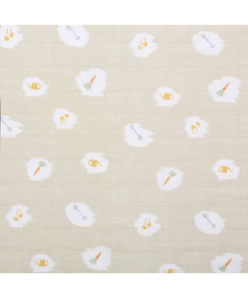 aden + anais (エイデンアンドアネイ)の「バーピービブ オーガニック 2枚入り(スタイ/よだれかけ・キッズ・ベージュ・FREE)」の4枚目の写真