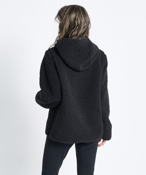 ROXY(ロキシー)の「ANIMAL BOA/ロキシーモコモコリバーシブルボアブルゾン(ブルゾン・レディース・ベージュ/ネイビー/ブラック・SMALL/MEDIUM/LARGE)」の7枚目の写真
