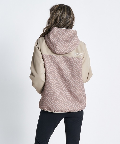ROXY(ロキシー)の「ANIMAL BOA/ロキシーモコモコリバーシブルボアブルゾン(ブルゾン・レディース・ベージュ/ネイビー/ブラック・SMALL/MEDIUM/LARGE)」の18枚目の写真