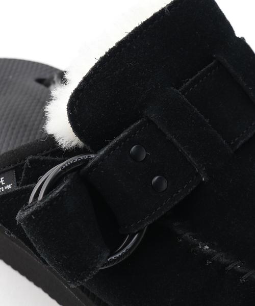 セール】【SUICOKE/スイコック】 ムートンスリッポン（スリッポン