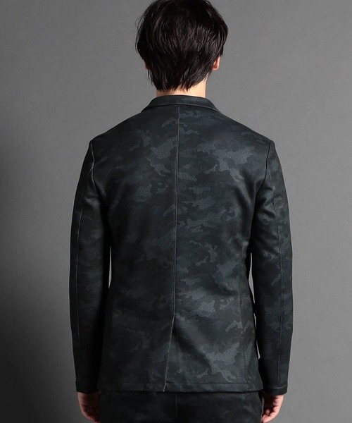 MONSIEUR NICOLE（ムッシュニコル）の「ダウンファブリック セットアップジャケット（ダウンジャケット/コート・メンズ・チャコールグレー/グレイッシュブルー・SMALL/MEDIUM/LARGE/X-LARGE）」の3枚目の写真