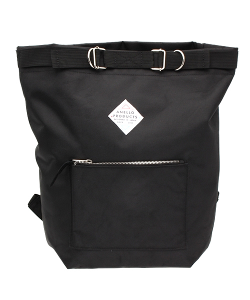 WEGO(ウィゴー)の「WEGO/バリスティックナイロンリュック(バックパック/リュック・メンズ・ブラック/ネイビー/その他1・FREE)」の2枚目の写真