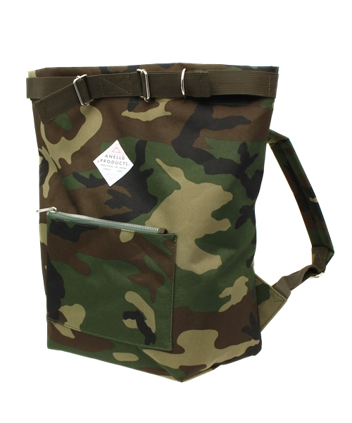 WEGO(ウィゴー)の「WEGO/バリスティックナイロンリュック(バックパック/リュック・メンズ・ブラック/ネイビー/その他1・FREE)」の14枚目の写真