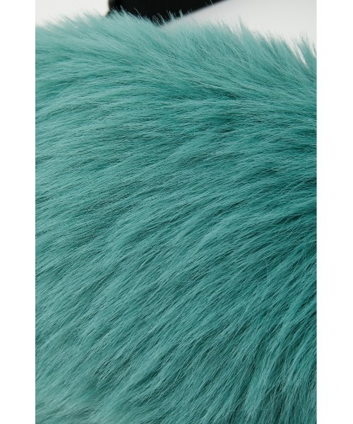 RODEO CROWNS WIDE BOWL（ロデオクラウンズワイドボウル）の「FAUX FUR WAIST BAG（ボディバッグ/ウエストポーチ・レディース・オレンジ/ブラック/ターコイズブルー・FREE）」の19枚目の写真