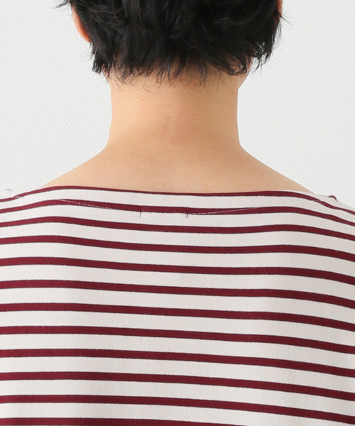 LENO(リノ)の「【LENO / リノ】BASQUE SHIRT(Tシャツ/カットソー・メンズ・ボルドー・MEDIUM/SMALL)」の7枚目の写真