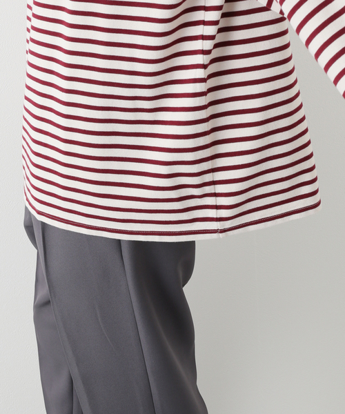 LENO(リノ)の「【LENO / リノ】BASQUE SHIRT(Tシャツ/カットソー・メンズ・ボルドー・MEDIUM/SMALL)」の10枚目の写真