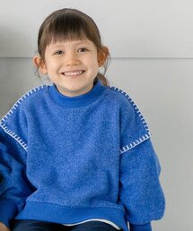 THE SHOP TK | 【110-150】【洗濯機で洗える!】ハンドステッチ風ニットソー(ニット/セーター)