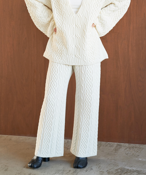 plage（プラージュ）の「Cable Knit パンツ（その他パンツ）」 - WEAR