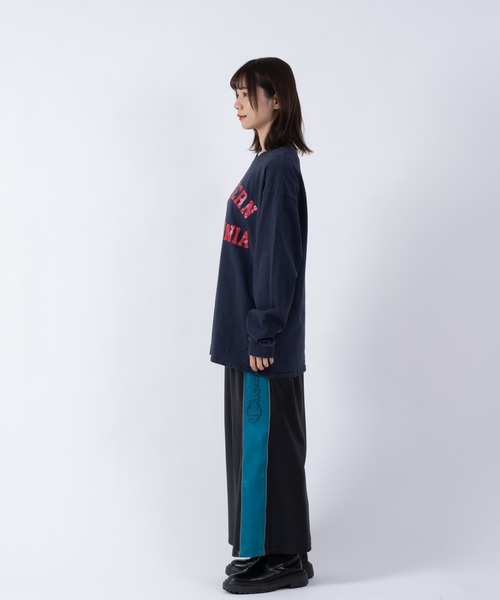 THE BAREFOOT（ベアフット）の「【 SLOPPY SUPPLY / スラッピーサプライ 】 LSTEE NEO VINTAGE SO.CAL ロング Tシャツ YAN（Tシャツ/カットソー・メンズ・ホワイト/ネイビー・LARGE/MEDIUM）」の12枚目の写真