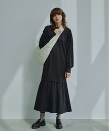 【emmi atelier】 【New Year Special Item】ドッキングロンTワンピース