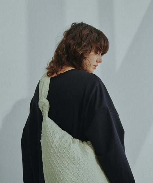 emmi（エミ）の「【emmi atelier】 【New Year Special Item】ドッキングロンTワンピース（ワンピース・レディース・アイボリー/ブラック/ミント・0/1）」の9枚目の写真