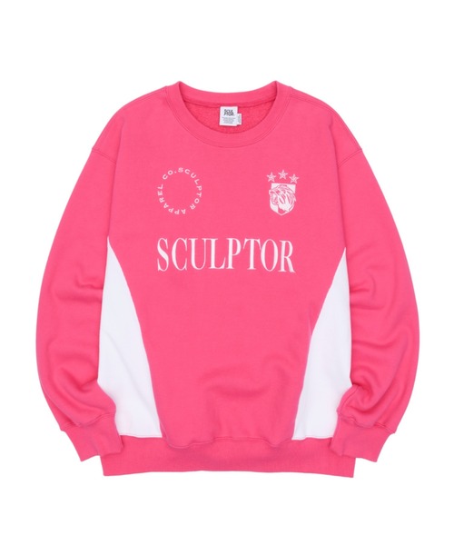 SCULPTOR（スカルプター）の「Sports Color Block Sweatshirt/スポーツカラーブロックスウェットシャツ（スウェット）」 WEAR