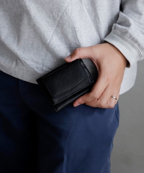 VitaFelice（ヴィータフェリーチェ）の「【スキミング防止】本革スクエアミニウォレット（財布・レディース・グリーン系その他/ベージュ系その他/グリーン/ダークブルー/ライトパープル/モスグリーン/パープル系その他/オレンジ/ブルー系その他/ブラック/イエロー/ブラウン/ベビーピンク/ライトベージュ/オフホワイト・FREE）」の17枚目の写真