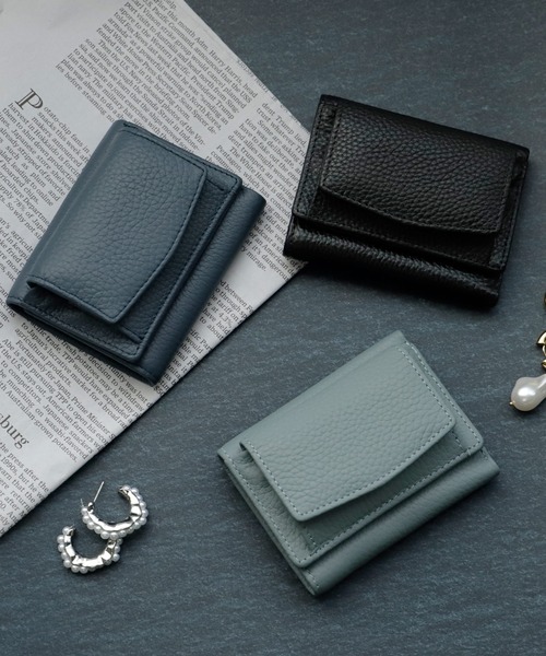 VitaFelice（ヴィータフェリーチェ）の「【スキミング防止】本革スクエアミニウォレット（財布・レディース・グリーン系その他/ベージュ系その他/グリーン/ダークブルー/ライトパープル/モスグリーン/パープル系その他/オレンジ/ブルー系その他/ブラック/イエロー/ブラウン/ベビーピンク/ライトベージュ/オフホワイト・FREE）」の19枚目の写真