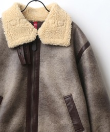 ALPHA INDUSTRIES/アルファインダストリーズ B-3 FAKE MOUTON JACKET/フェイクムートンジャケット