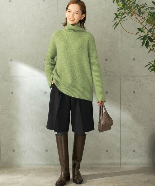 URBAN RESEARCH ROSSO（アーバンリサーチロッソ）の「モヘアリブニット（ニット/セーター・レディース・グリーン系その他/ロイヤルブルー・FREE）」の7枚目の写真