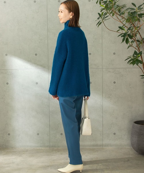 URBAN RESEARCH ROSSO（アーバンリサーチロッソ）の「モヘアリブニット（ニット/セーター・レディース・グリーン系その他/ロイヤルブルー・FREE）」の14枚目の写真