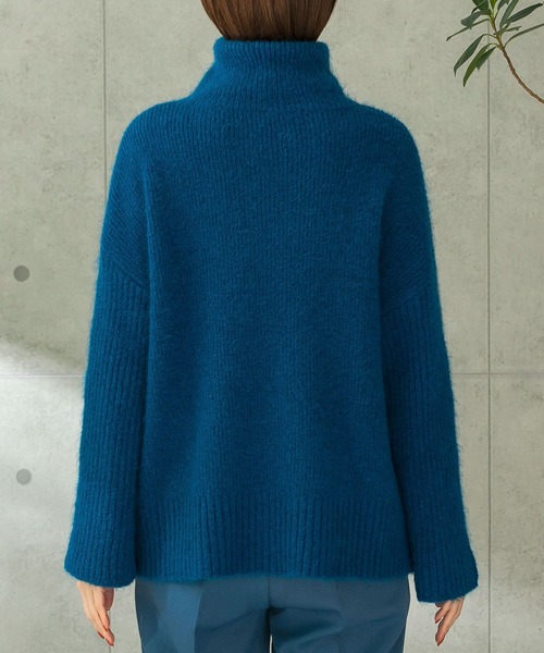 URBAN RESEARCH ROSSO（アーバンリサーチロッソ）の「モヘアリブニット（ニット/セーター・レディース・グリーン系その他/ロイヤルブルー・FREE）」の17枚目の写真