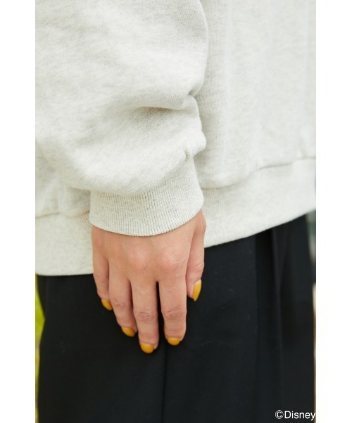 RODEO CROWNS WIDE BOWL（ロデオクラウンズワイドボウル）の「(M&F)FRIENDSスウェットトップス WL（Tシャツ/カットソー・レディース・オレンジ/アイボリー/チャコールグレー・FREE）」の15枚目の写真