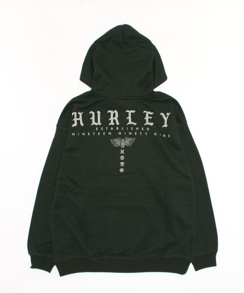 パーカー・フーディ   Curved Logo Hoodie MY940 M WING SWEAT HOODIE / ハーレー プルオーバースウェット