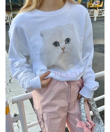 キャットプリントBIGスウェット