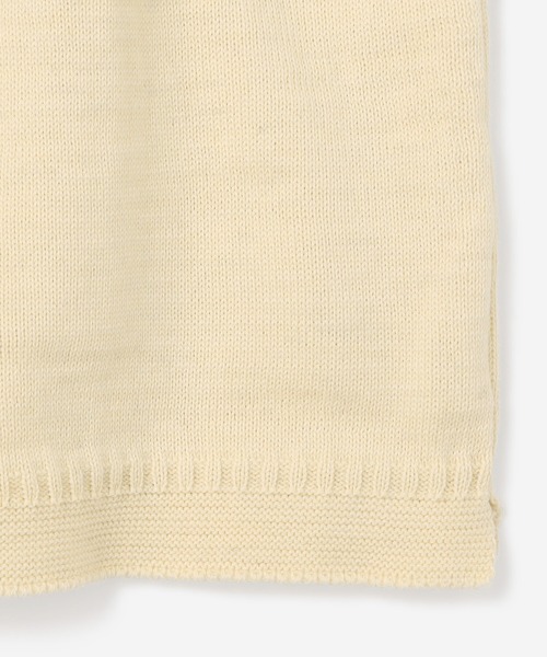 Le Tricoteur（ルトリコチュール）の「Le Tricoteur | ウール ドロップショルダーガンジーセーター WOMEN（ニット/セーター・レディース・レッド/ブルー系その他5/Nat・50）」の12枚目の写真