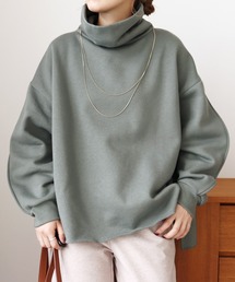 reca | オフタートルプルオーバー(スウェット)