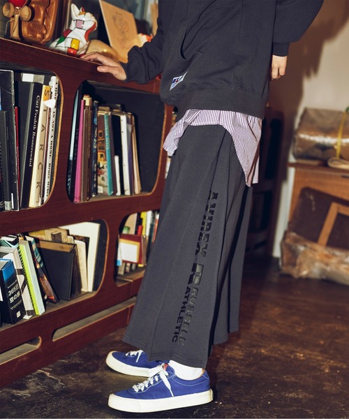 Russell Athletic（ラッセルアスレティック）の「【RUSSELL ATHLETIC × AVIREX】SWEAT LONG SKIRT/ スウェットロングスカート（スカート・レディース・グレー/ブラック・F）」の19枚目の写真
