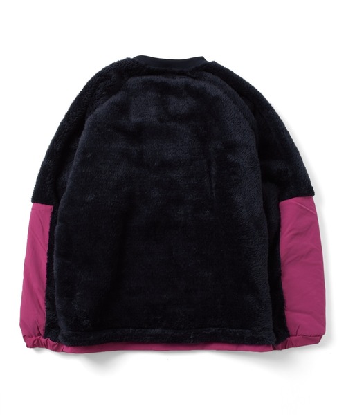 PEN FIELD（ペンフィールド）の「【Penfield】ボア・別布切り替えプルオーバー（スウェット・キッズ・カーキ/ネイビー/オフホワイト/ブラウン・140cm/150cm/160cm/170cm）」の18枚目の写真