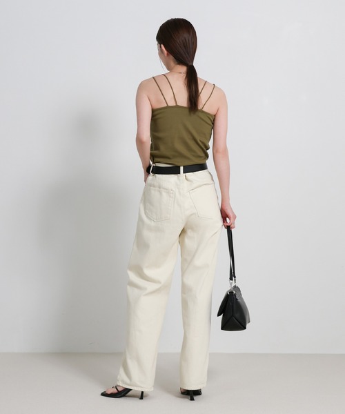 お気に入り17万件突破！ダブルストラップカップ付きキャミソール