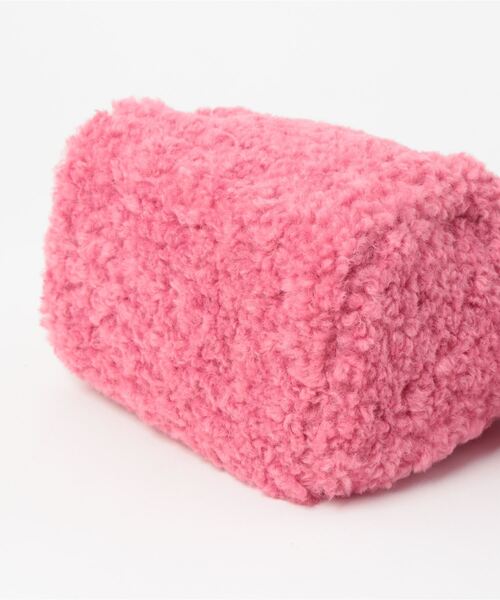 Narcissus（ナルシス）の「【Narcissus】モコモコバッグ（ハンドバッグ・レディース・グリーン/ピンク・FREE）」の13枚目の写真