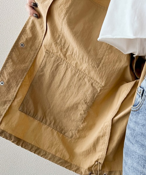 Java（ジャバ）の「《JaVa ジャバコラボ》たちまちこなれ感。3wayドッキングミリタリージャケット＆ベスト（マウンテンパーカー・レディース・ベージュ/ブラック/カーキ・LARGE/MEDIUM/SMALL/X-LARGE）」の20枚目の写真