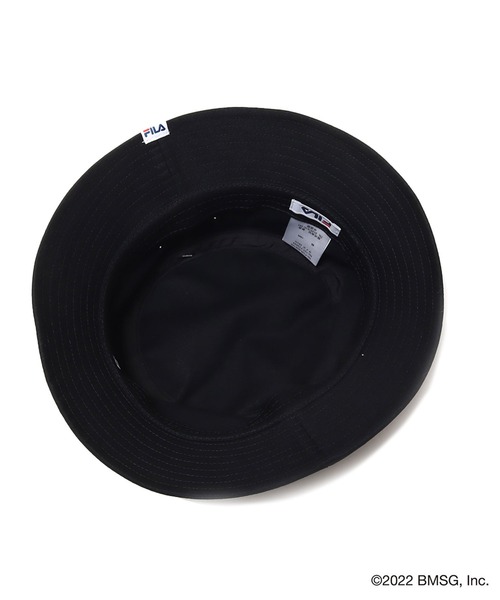 FILA（フィラ）の「FILA x BE:FIRST LOGO HAT / フィラ × ビーファースト ロゴ ハット（ハット・メンズ・ホワイト/ブラック・FREE）」の3枚目の写真