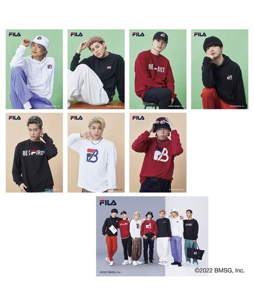 FILA（フィラ）の「FILA x BE:FIRST LOGO HAT / フィラ × ビーファースト ロゴ ハット（ハット・メンズ・ホワイト/ブラック・FREE）」の7枚目の写真