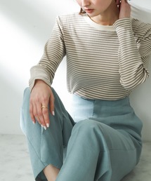 SENSE OF PLACE by URBAN RESEARCH | クルーネックリンガーボーダーTシャツ(Tシャツ/カットソー)