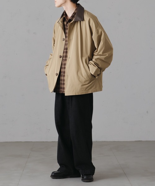 epnok(エプノック)の「Double Pocket Check Shirt/ダブルポケットチェックシャツ(シャツ/ブラウス・メンズ・ネイビー/ブラウン・LARGE/MEDIUM)」の12枚目の写真