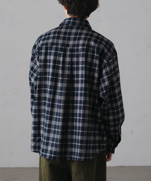 セール】Double Pocket Check Shirt/ダブルポケットチェックシャツ