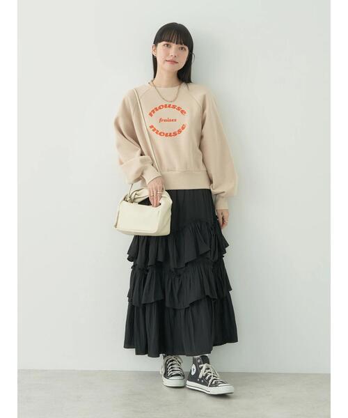 earth music&ecology（アースミュージックアンドエコロジー）の「ツイストハンドルショルダーBAG（ショルダーバッグ・レディース・ライトグリーン/アイボリー/ブラック・FREE）」の21枚目の写真