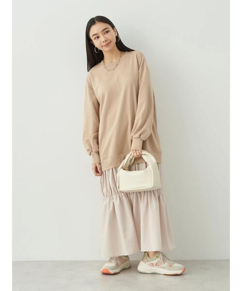 earth music&ecology（アースミュージックアンドエコロジー）の「ツイストハンドルショルダーBAG（ショルダーバッグ・レディース・ライトグリーン/アイボリー/ブラック・FREE）」の22枚目の写真