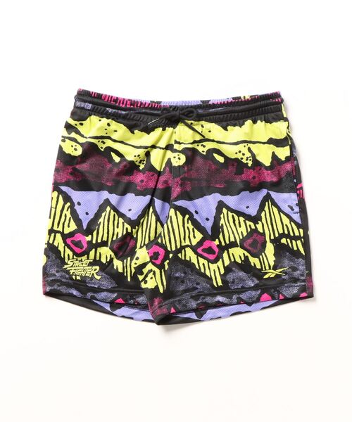 Reebok(リーボック)の「ストリート ファイター オールオーバー プリント ショーツ / Street Fighter Allover Print Shorts(その他パンツ・メンズ・ブラック・MEDIUM/SMALL/XX-LARGE/X-LARGE/LARGE/XXX-LARGE/X-SMALL)」の4枚目の写真