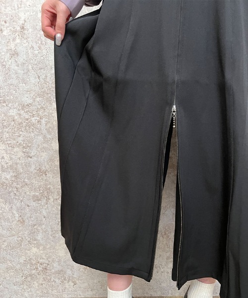 axes femme POETIQUE（アクシーズファムポエティック）の「２ｗａｙデザインサス付パンツ（その他パンツ・レディース・グリーン/ブラック/ピンク・MEDIUM）」の14枚目の写真